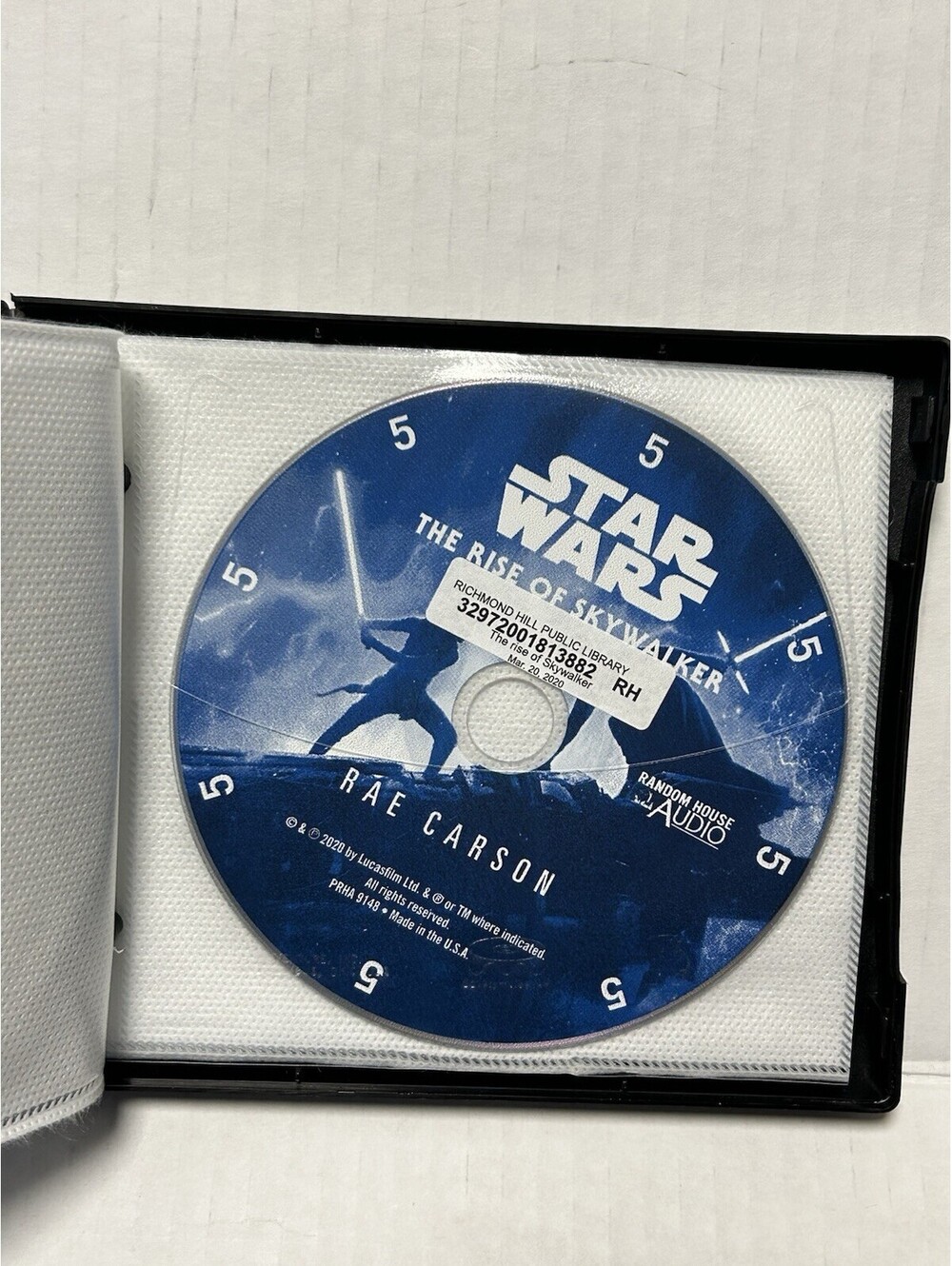Star Wars Rise of Skywalker Expanded Edition Rae Carson Ex Library Copy - Picture 8 of 12